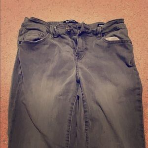 Gray jeans